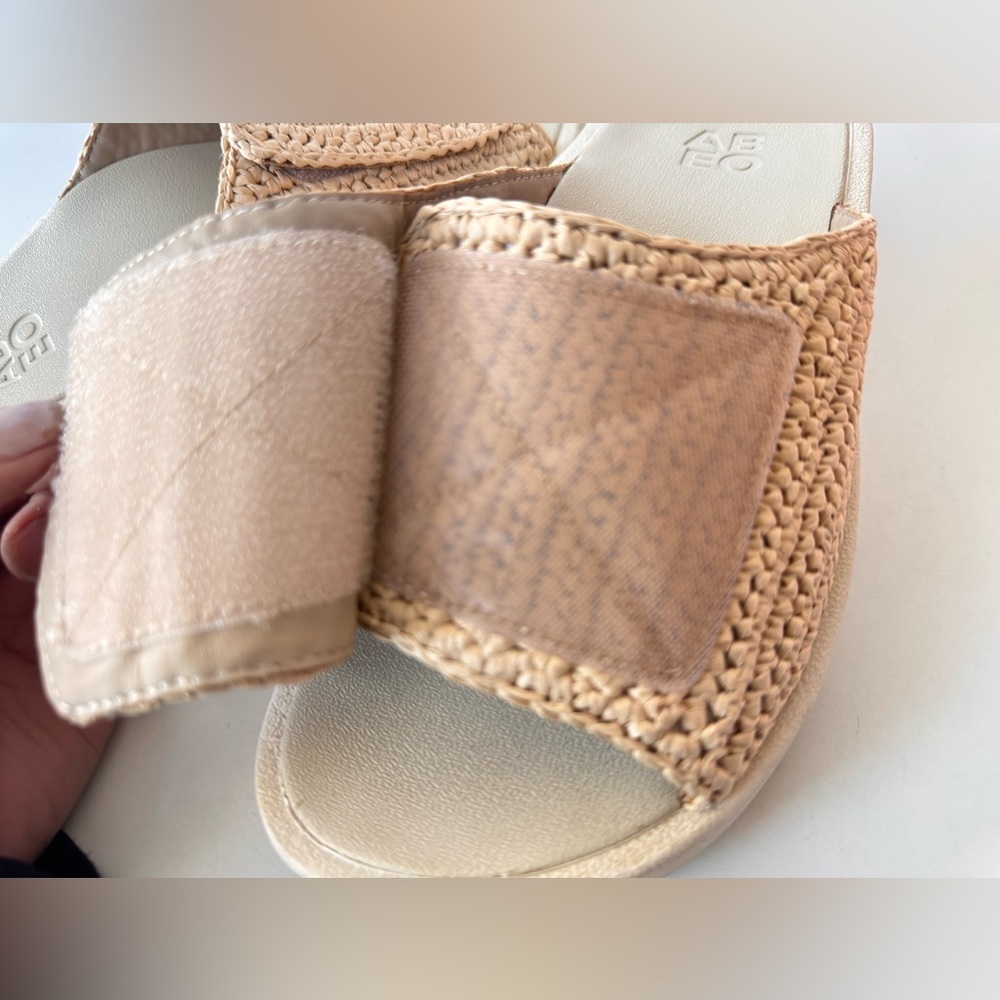 Abeo Paseo Neut Woven Slide Slip On Comfort Sandals Shoes Women’s Size 7 - Picture 12 of 12